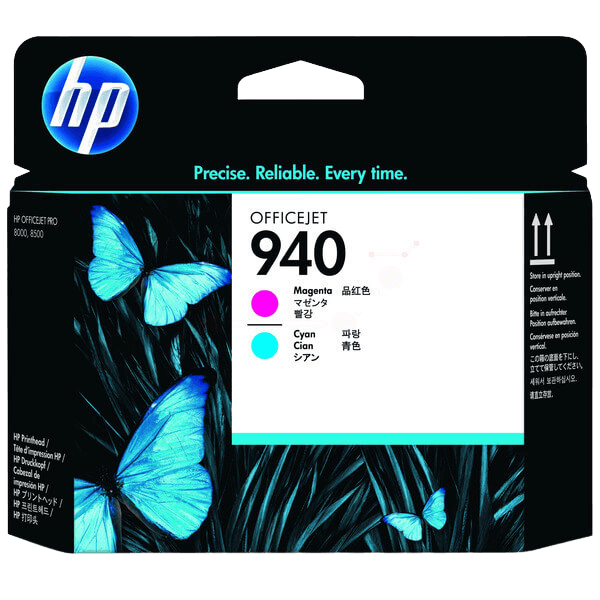 HP Original 940 C4901A cyan / magenta printhoved