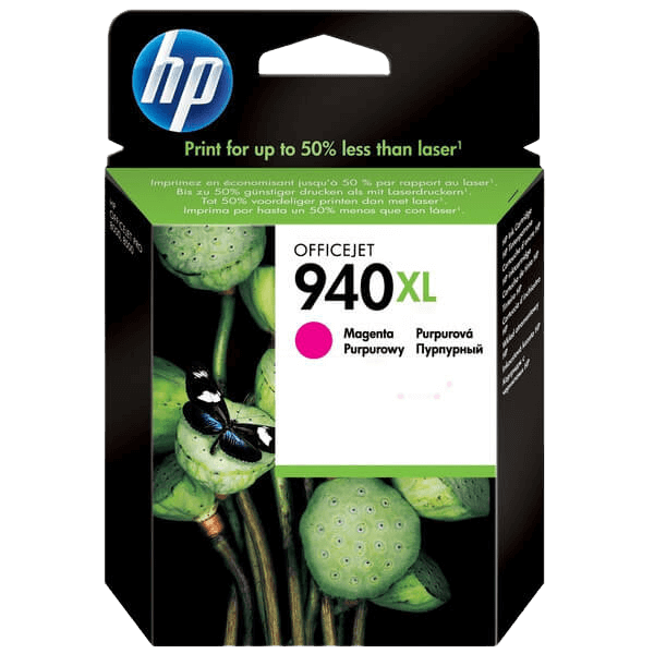 HP Original 940 C4908AE XL magenta blækpatron | Indhold: 1400 sider