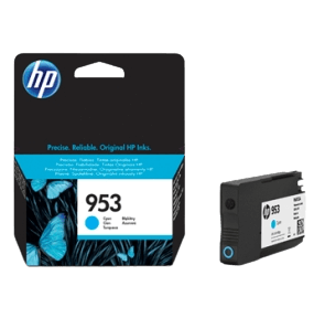 HP Original 953 F6U12AE cyan blækpatron | Indhold: 630 sider