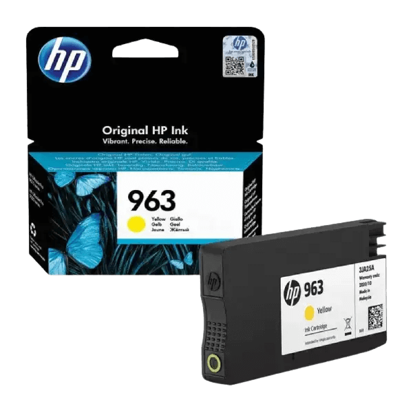 HP Original 963 3JA25AE gul blækpatron | Indhold: 700 sider