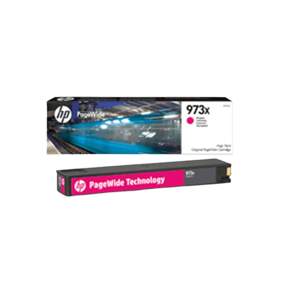 HP Original 973X F6T82AE XL magenta blækpatron | Indhold: 7000 sider