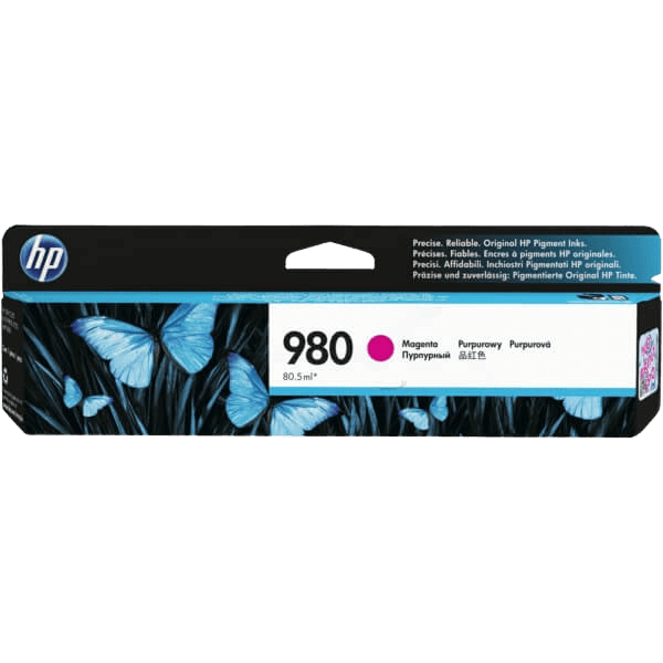HP Original 980 D8J08A magenta blækpatron | Indhold: 6600 sider