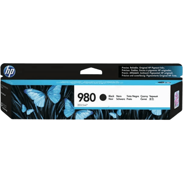 HP Original 980 D8J10A sort blækpatron | Indhold: 10000 sider