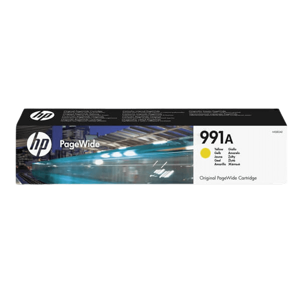 HP Original 991A M0J82AE gul blækpatron | Indhold: 8000 sider