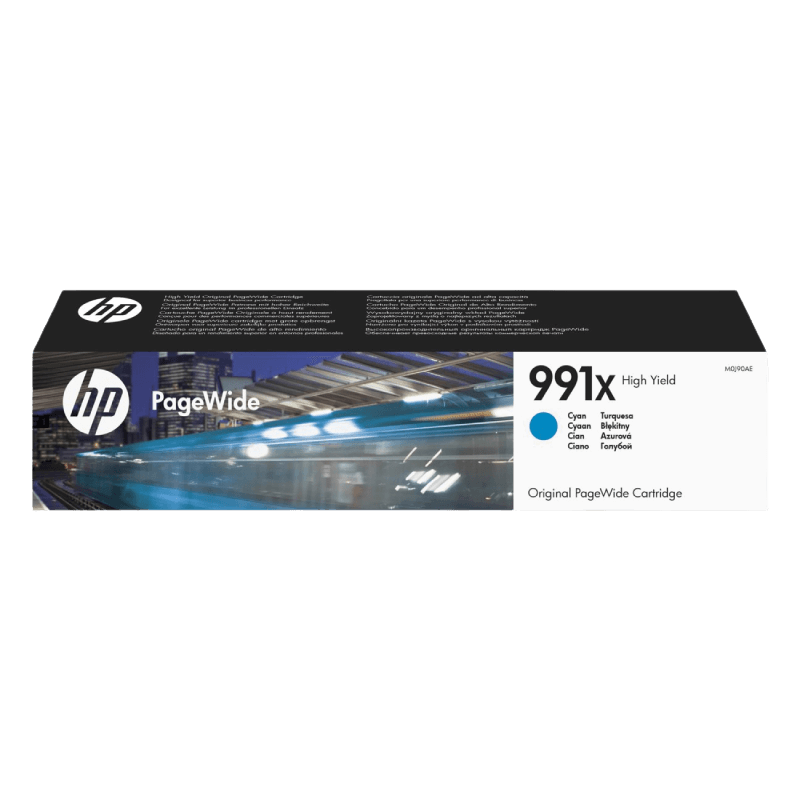 HP Original 991X M0J90AE XL cyan blækpatron | Indhold: 16000 sider
