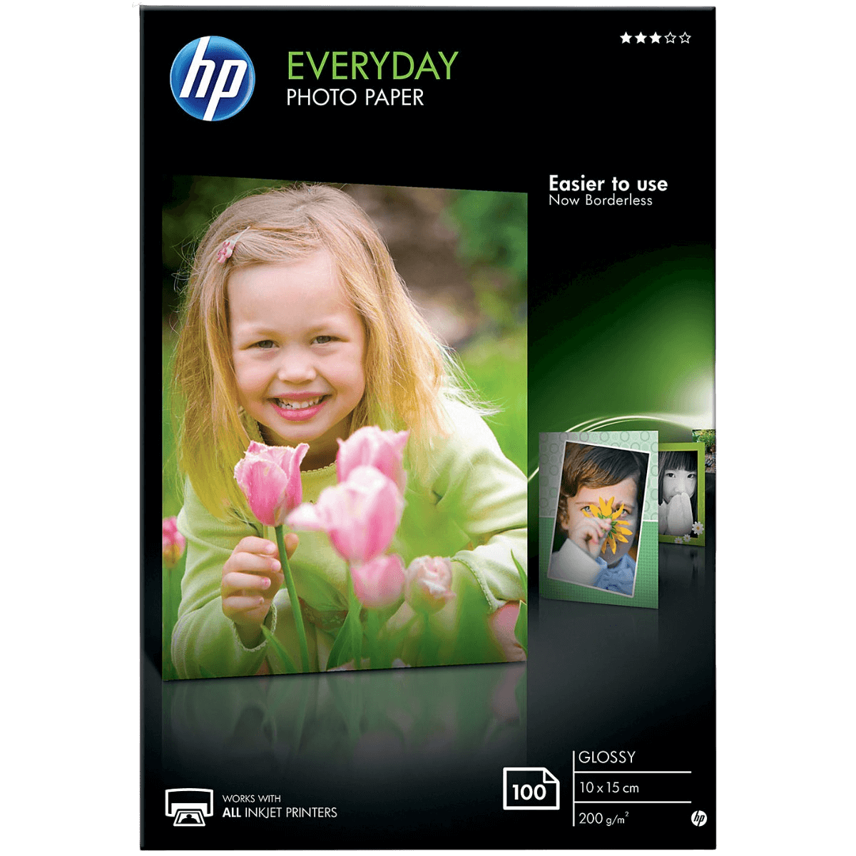 HP Papir CR757A papir foto 10x15 | Indhold: 100 sider