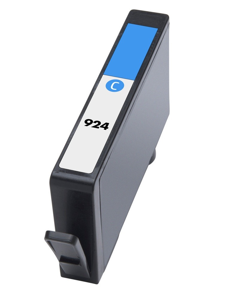 PixoJet HP 924E 4K0U7NE XL cyan blækpatron | Indhold: 800 sider