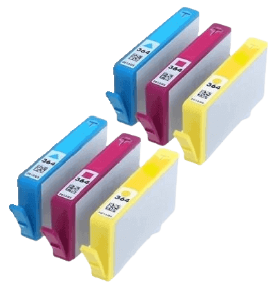 PixoJet HP 364XL rabatpakke - 6 stk.