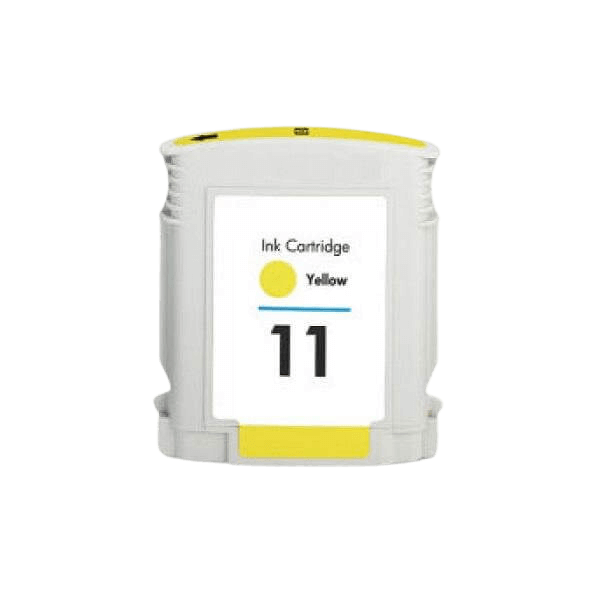 PixoJet HP 11 C4838A gul blækpatron | Indhold: 28 ml.