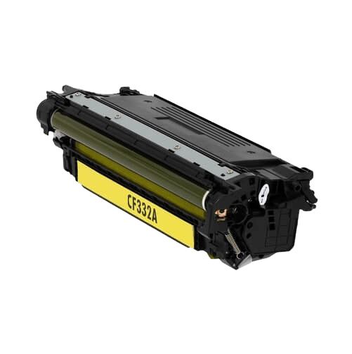 PixoJet HP 654A CF332A gul toner | Indhold: 15000 sider