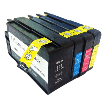 PixoJet HP 711 rabatpakke - 4 stk.