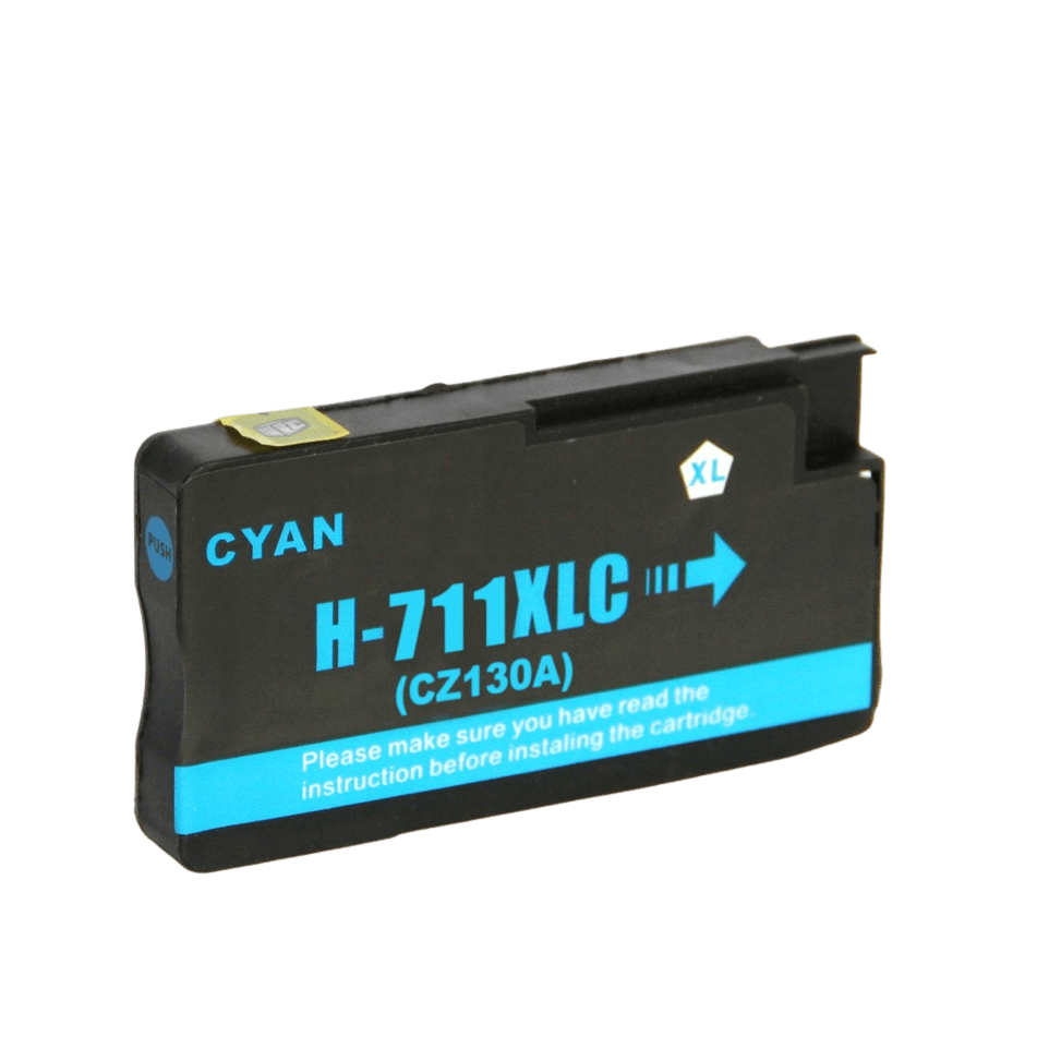 PixoJet HP 711 CZ130A cyan blækpatron | Indhold: 28 ml.