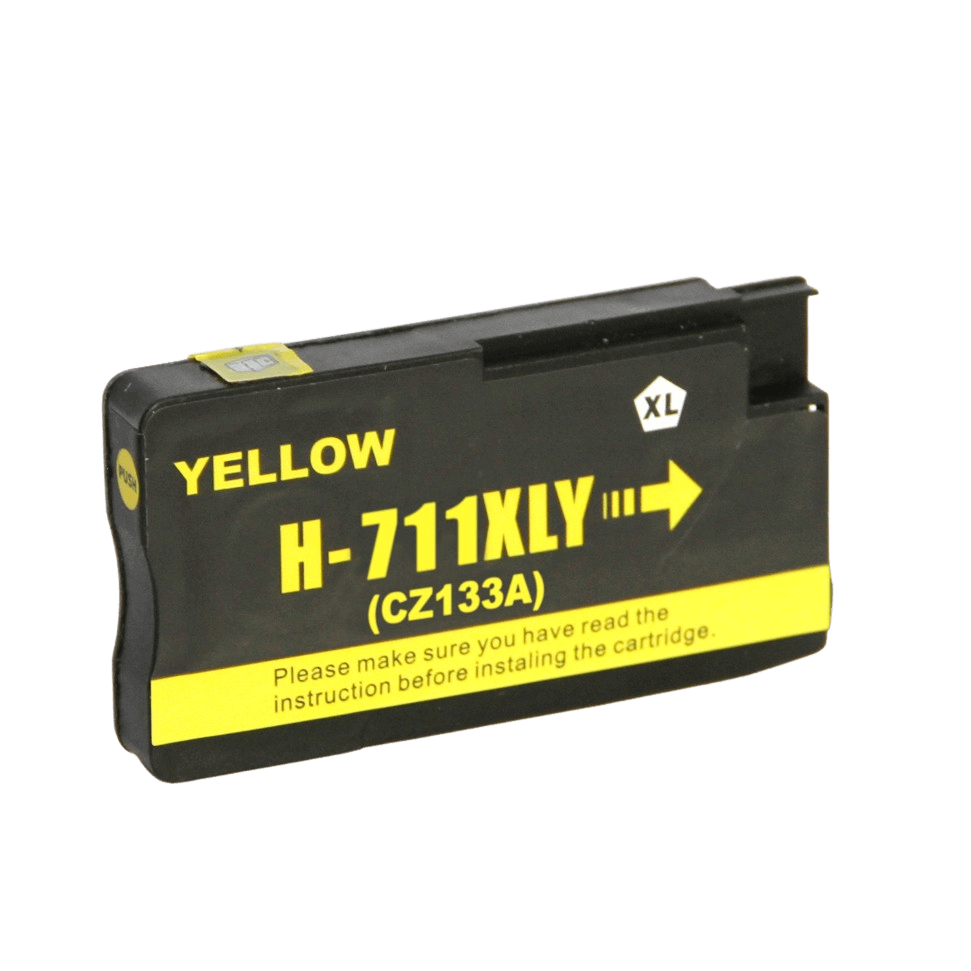 PixoJet HP 711 CZ132A gul blækpatron | Indhold: 28 ml.