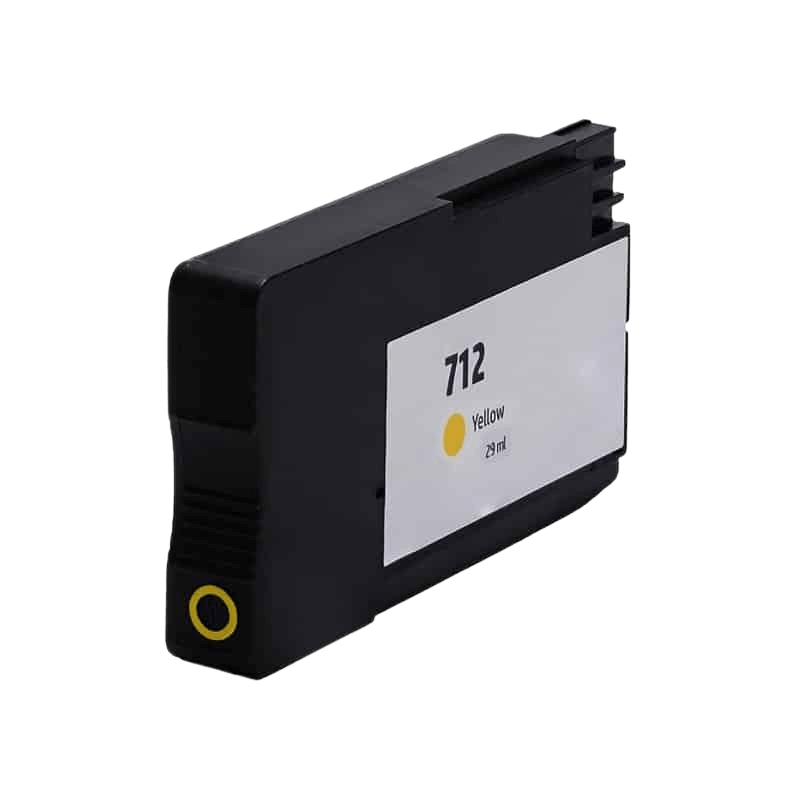 PixoJet HP 712 3ED69A gul blækpatron | Indhold: 29 ml.