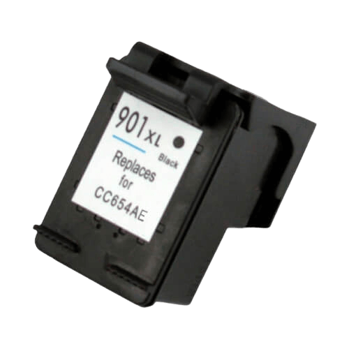 PixoJet HP 901 CC654AE XL sort blækpatron | Indhold: 20 ml.
