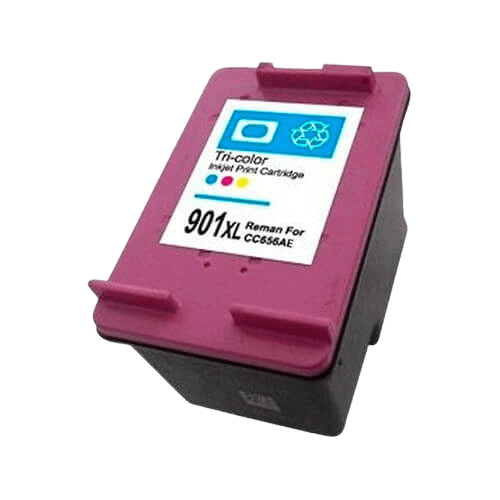 PixoJet HP 901 SD519AE XL 3 farver i én blækpatron | Indhold: 18 ml.