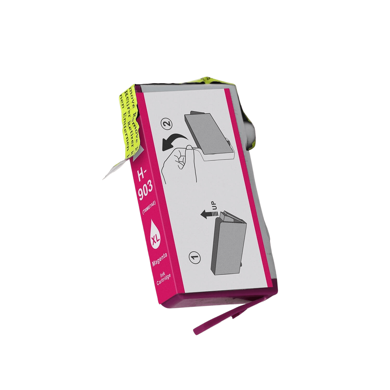 PixoJet HP 903 T6M07AE XL magenta blækpatron | Indhold: 12 ml.