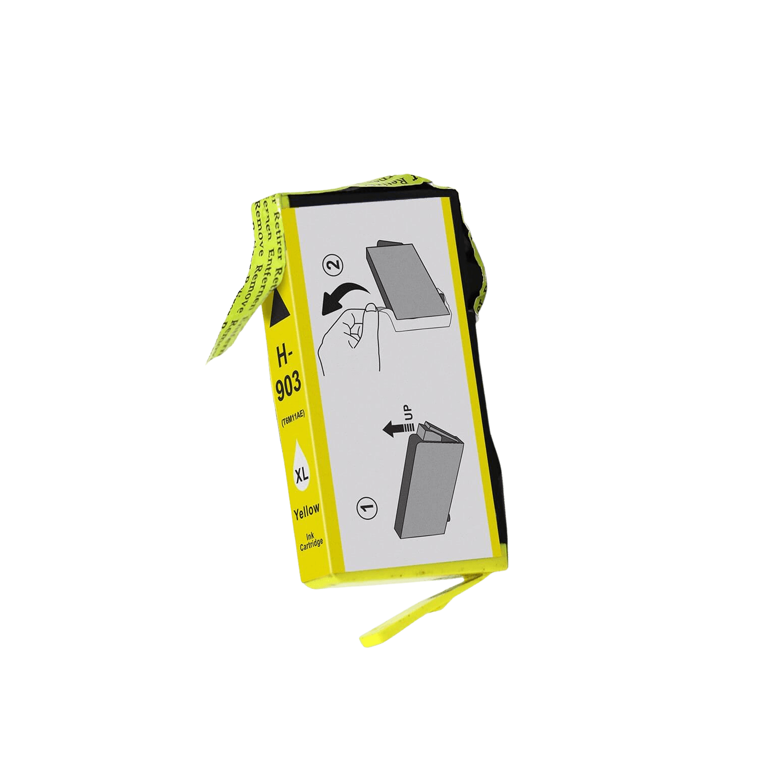 PixoJet HP 903 T6M11AE XL gul blækpatron | Indhold: 12 ml.