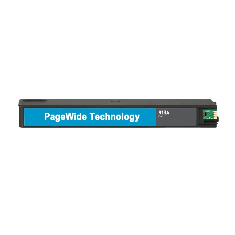 PixoJet HP 913A F6T77AE cyan blækpatron | Indhold: 45 ml.
