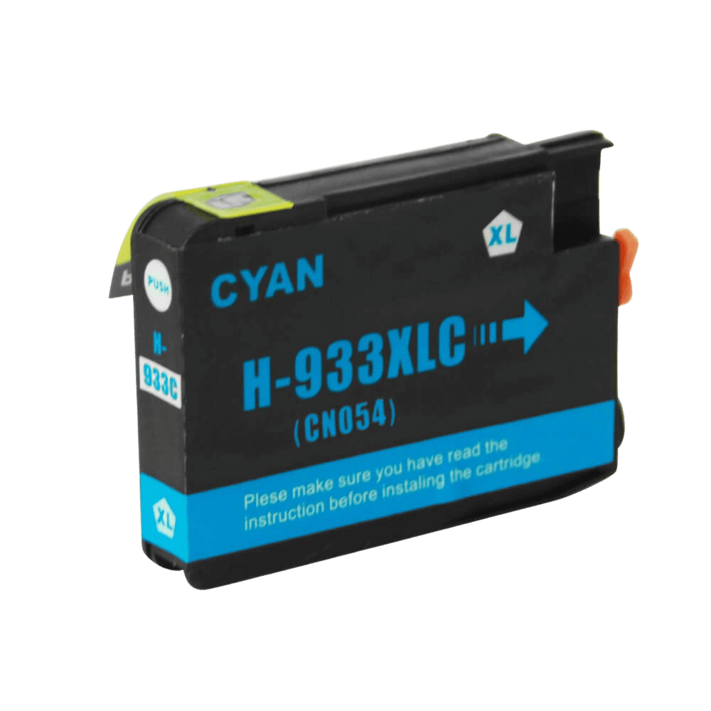 PixoJet HP 933 CN054AE XL cyan blækpatron | Indhold: 14 ml.