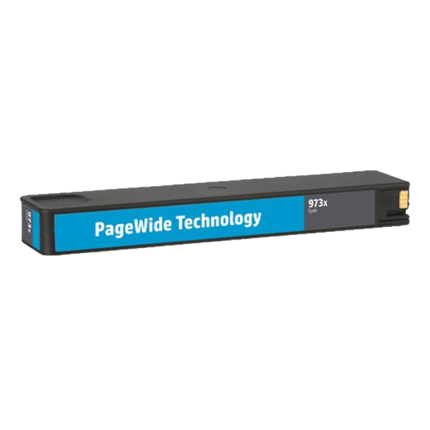 PixoJet HP 973X F6T81AE XL cyan blækpatron | Indhold: 110 ml.