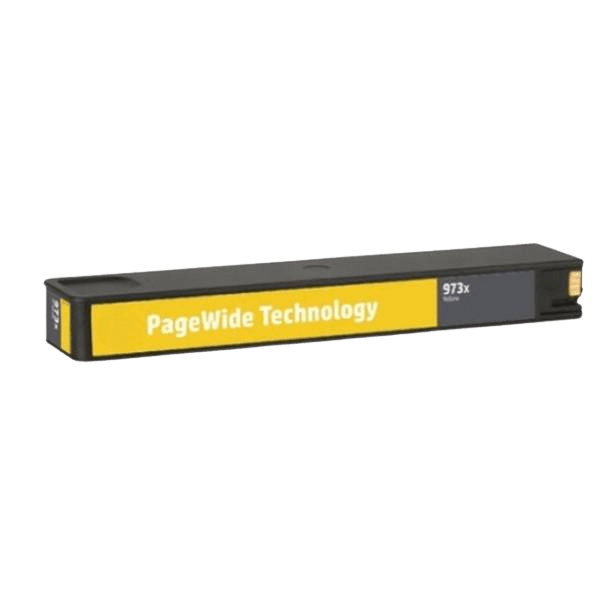 PixoJet HP 973X F6T83AE XL gul blækpatron | Indhold: 110 ml.