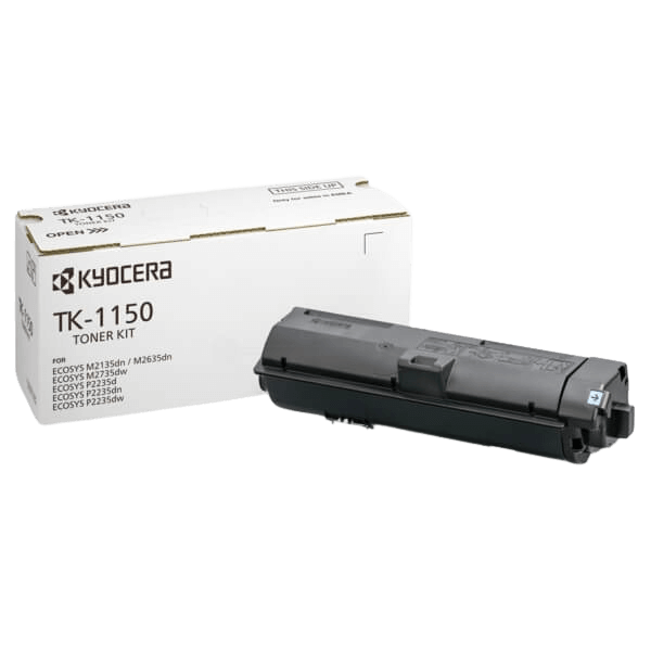 Kyocera Original TK-1150K 1T02RV0NL0 sort toner | Indhold: 3000 sider