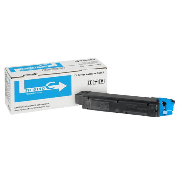 Kyocera Original TK-5140C 1T02NRCNL0 cyan toner | Indhold: 5000 sider