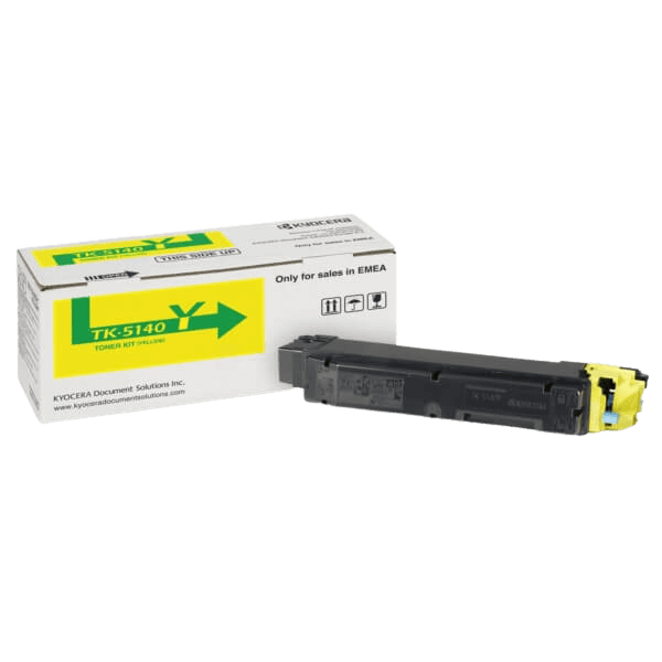 Kyocera Original TK-5140Y 1T02NRANL0 gul toner | Indhold: 5000 sider