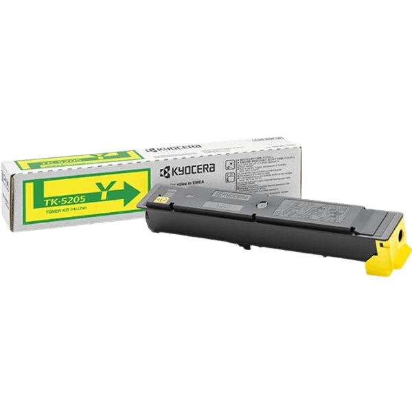 Kyocera Original TK-5205 1T02R5ANL0 gul toner | Indhold: 12000 sider