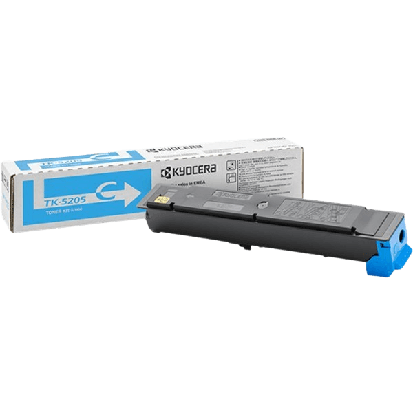 Kyocera Original TK-5205 1T02R5CNL0 cyan toner | Indhold: 12000 sider