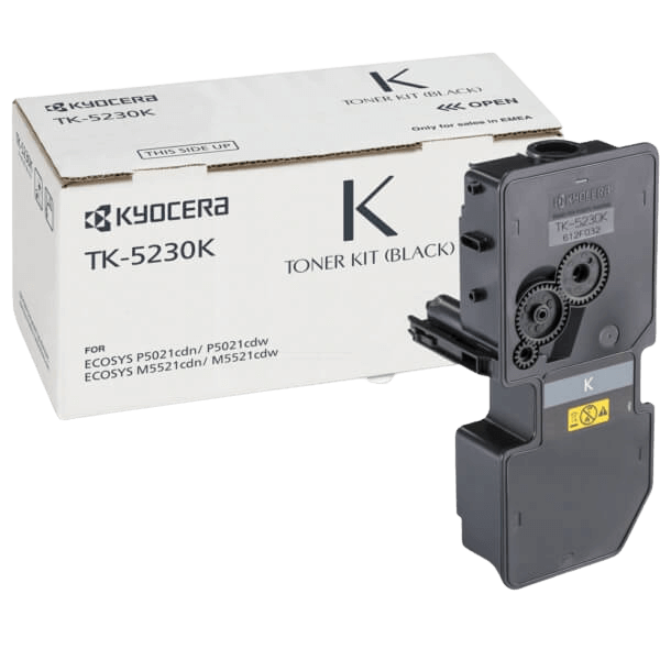 Kyocera Original TK-5230K 1T02R90NL0 XL sort toner | Indhold: 2600 sider