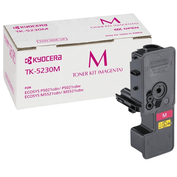 Kyocera Original TK-5230M 1T02R9BNL0 XL magenta toner | Indhold: 2200 sider