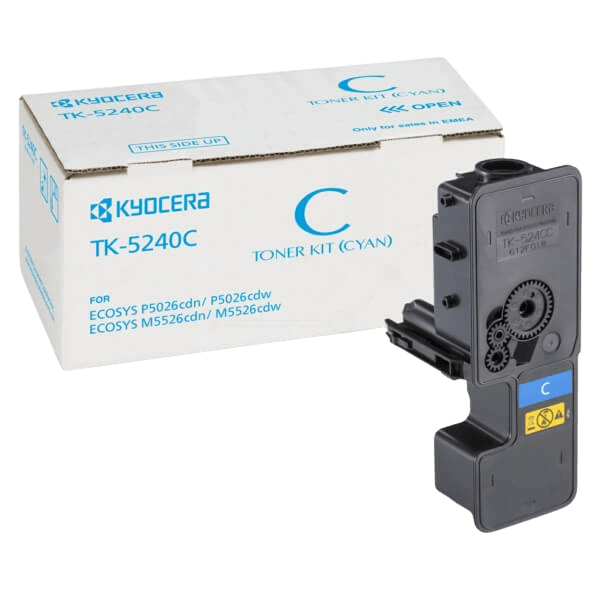 Kyocera Original TK-5240C 1T02R7CNL0 cyan toner | Indhold: 3000 sider