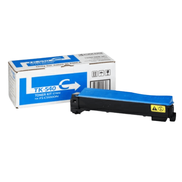 Kyocera Original TK-540C 1T02HLCEU0 cyan toner | Indhold: 4000 sider