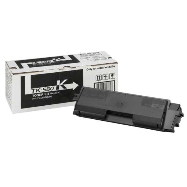 Kyocera Original TK-580K 1T02KT0NL0 sort toner | Indhold: 3500 sider