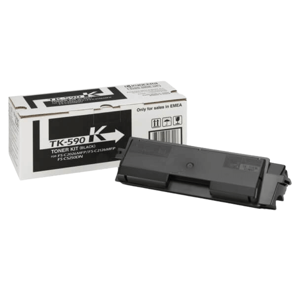 Kyocera Original TK-590K 1T02KV0NL0 sort toner | Indhold: 7000 sider