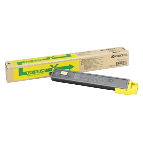 Kyocera Original TK-8325Y 1T02NPANL0 gul toner | Indhold: 12000 sider