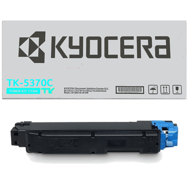 Kyocera Original TK5370C 1T02YJCNL0 cyan toner | Indhold: 5000 sider
