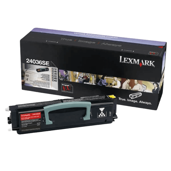 Lexmark Original 24016SE 24036SE sort toner | Indhold: 2500 sider