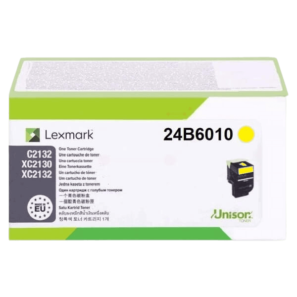 Lexmark Original 24B6010 gul toner | Indhold: 3000 sider