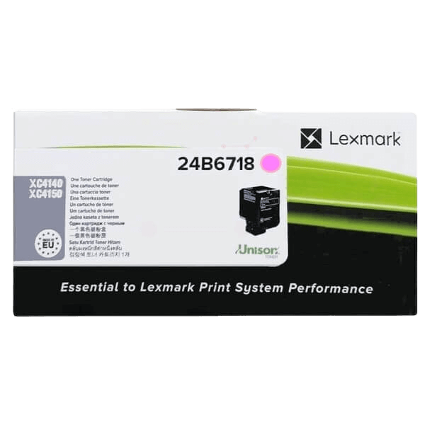 Lexmark Original 24B6718 magenta toner | Indhold: 13000 sider
