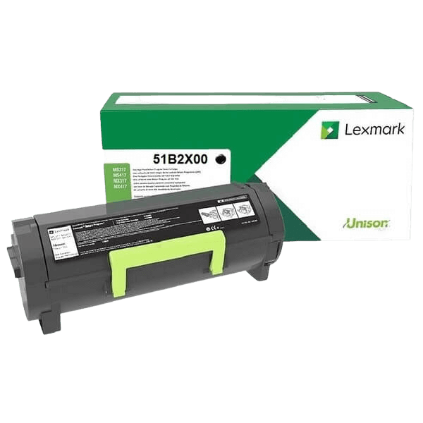 Lexmark Original 51B2X00 XXL sort toner | Indhold: 20000 sider