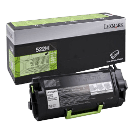 Lexmark Original 522H 52D2H0E XL sort toner | Indhold: 25000 sider