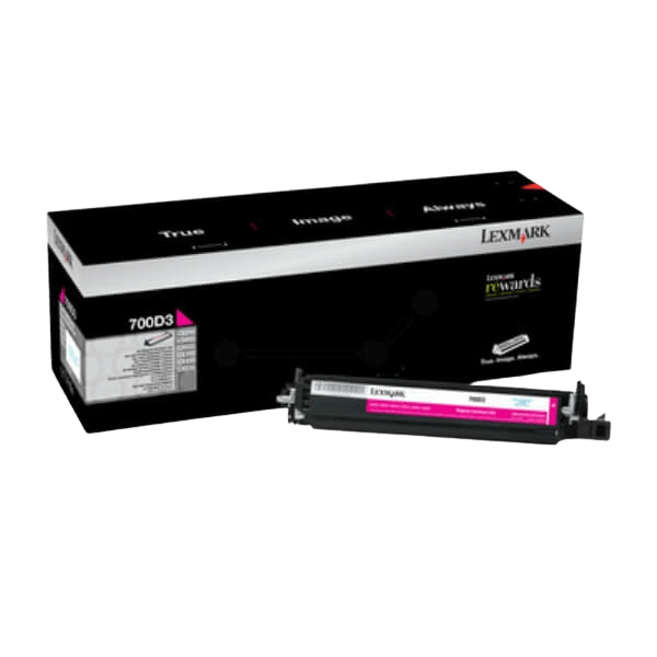 Lexmark Original 700D3 70C0D30 magenta developer unit | Indhold: 40000 sider