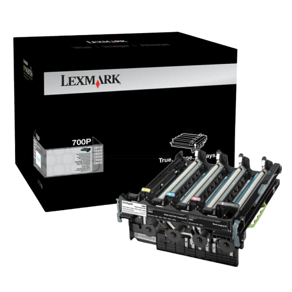 Lexmark Original 700P 70C0P00 CMYK imaging unit | Indhold: 40000 sider