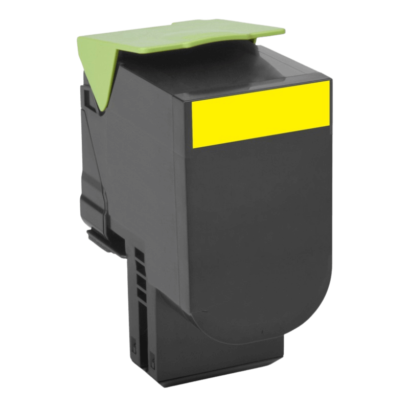 Lexmark Original 702Y 70C20Y0 gul toner | Indhold: 1000 sider