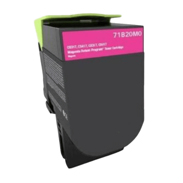 PixoJet Lexmark 71B20M0 magenta toner | Indhold: 2300 sider