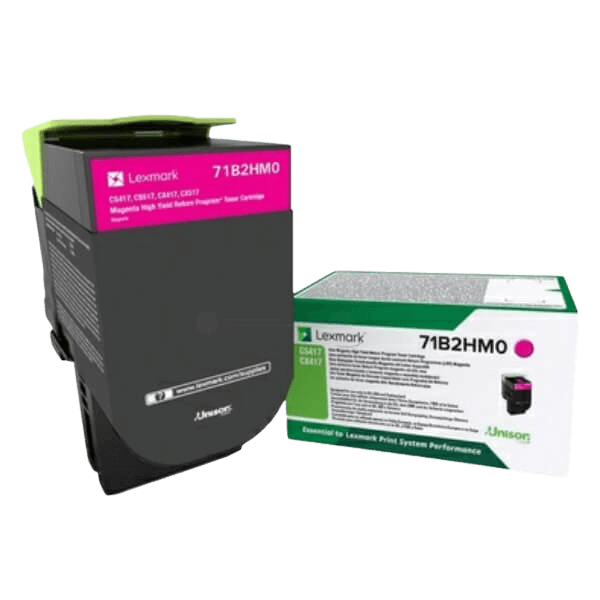Lexmark Original 71B2HM0 XL magenta toner | Indhold: 3500 sider