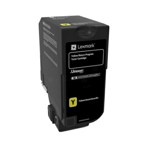 Lexmark Original 74C20Y0 gul toner | Indhold: 3000 sider